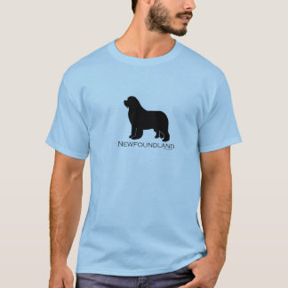 Newfoundland hundSilhouette Tee Shirt
