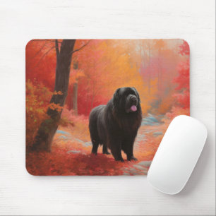 Newfoundland i Höst löv Fall Inspire Musmatta