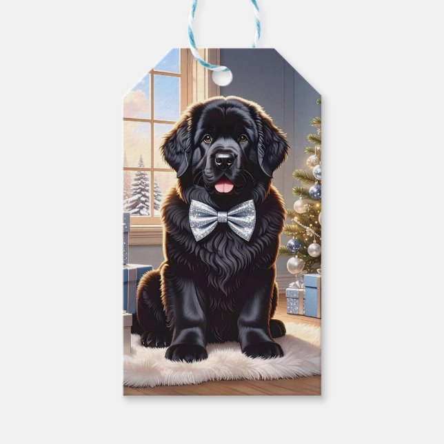 Newfoundland jul presentetikett (Framsidan)