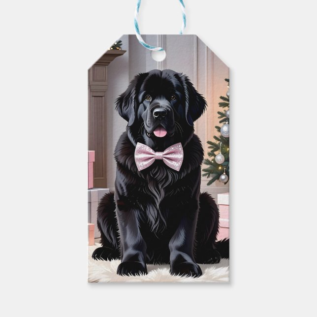 Newfoundland jul presentetikett (Framsidan)