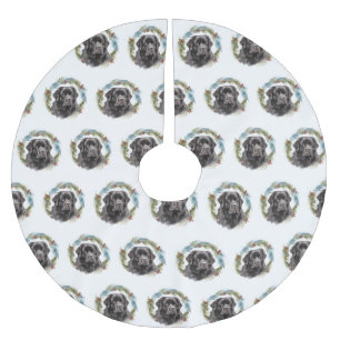 Newfoundland, Juldagen, andningsfixets Valp Julgransmatta Borstad Polyester