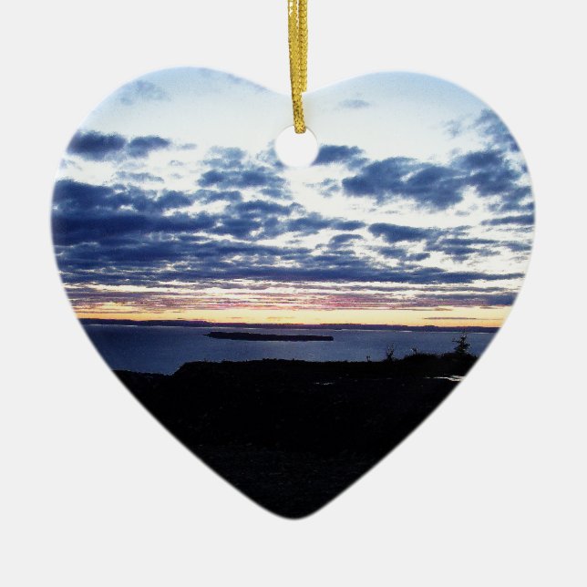 Newfoundland Julgransprydnad Keramik (Framsidan)