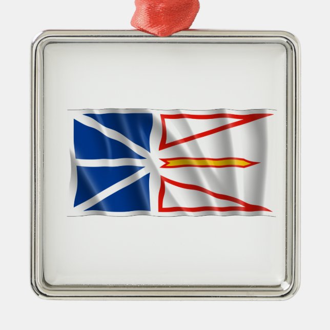 NEWFOUNDLAND JULGRANSPRYDNAD METALL (Framsidan)