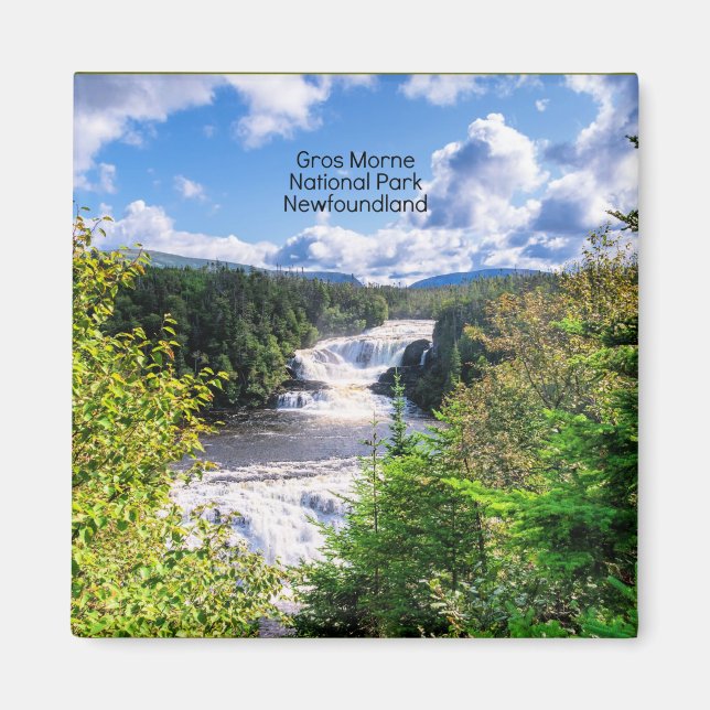 Newfoundland, Kanada - Gros Morne National Park Magnet (Framsidan)