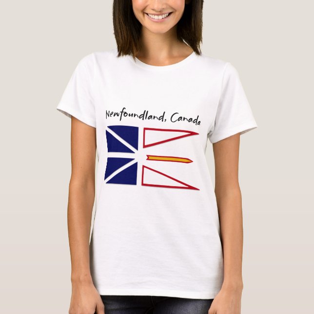 Newfoundland Kanada T Shirt (Framsida)