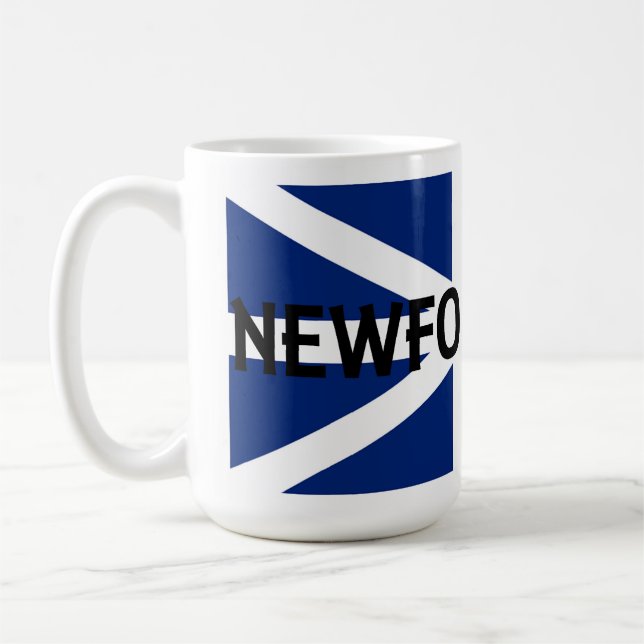 Newfoundland känd flag.png kaffemugg (Vänster)