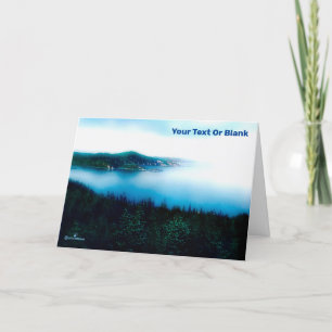 Newfoundland Kusten Helgkort