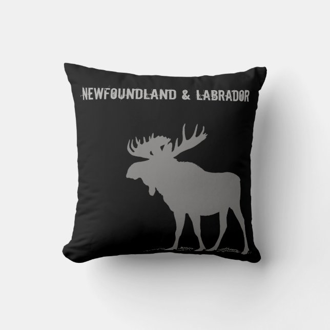 Newfoundland & Labrador Kudde (Framsida)