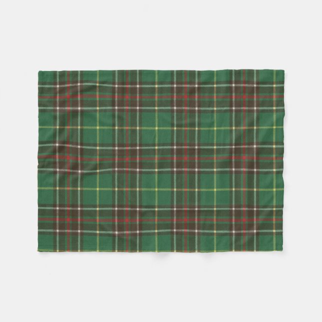 Newfoundland/Labrador Original Tartan Fleecefilt (Framsidan (Horisontell))