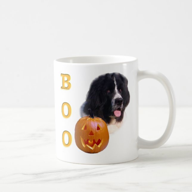 Newfoundland (Landseer) Boo Kaffemugg (Höger)