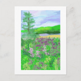 Newfoundland Ligcape Art Vykort