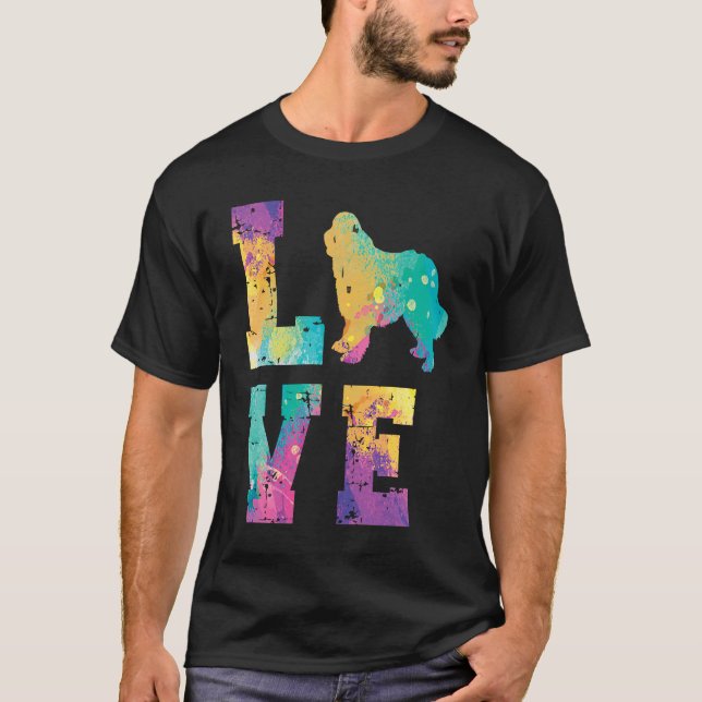 Newfoundland Love T Shirt (Framsida)