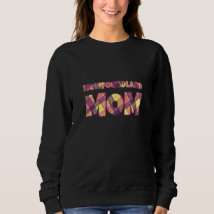Newfoundland Mamma Newfie Hund Hundras Djur T Shirt