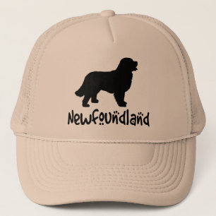 Newfoundland med kall text truckerkeps