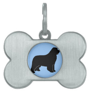 Newfoundland Newfie newfie märkre ID-bricka Husdjur