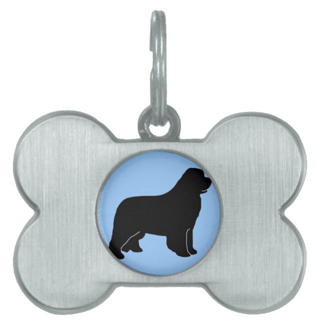 Newfoundland Newfie newfie märkre ID-bricka Husdjur (Framsidan)