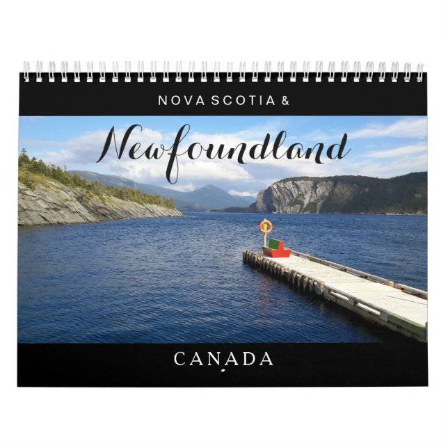 Newfoundland Nova Scotia Kanada kalender (Omslag)