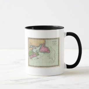 Newfoundland Nova Scotia och New Brunswick Mugg