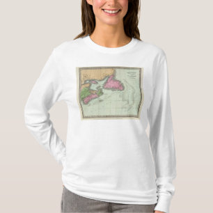 Newfoundland Nova Scotia och New Brunswick T-shirt