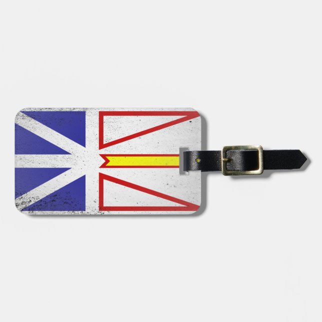 Newfoundland och Labrador Bagagebricka (Horisontell Framsida)