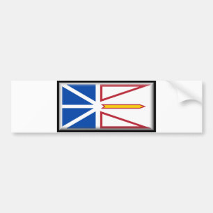 Newfoundland och Labrador flagga Bildekal