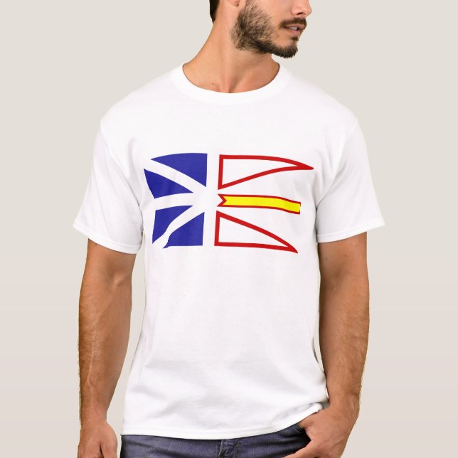 Newfoundland och Labrador, Kanada Tee Shirt (Framsida)