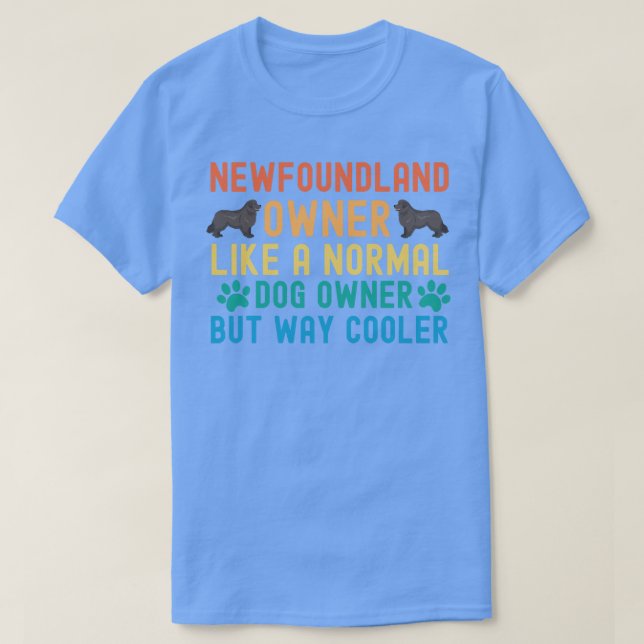 Newfoundland Owner T Shirt (Design framsida)