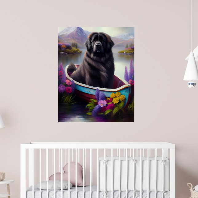Newfoundland på paddel: Ett naturskönt äventyr Poster (Barnkammare 2)
