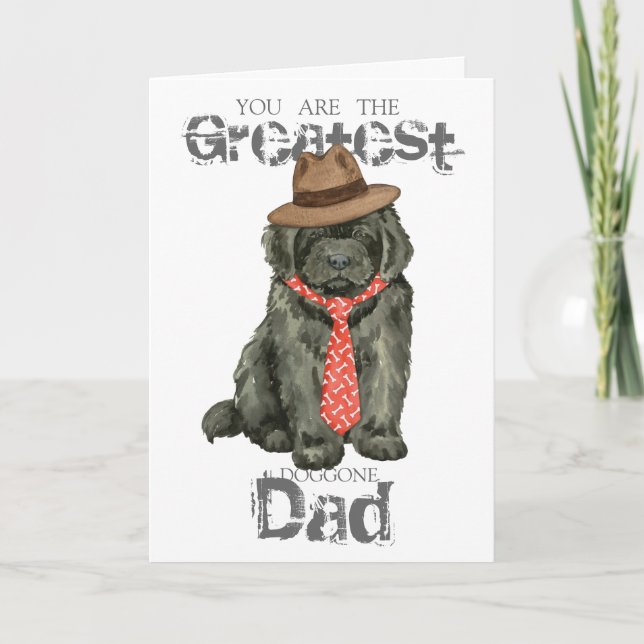 Newfoundland Pappa Kort (Framsida)