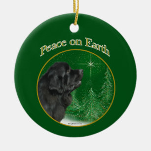 Newfoundland Peace Julgransprydnad Keramik