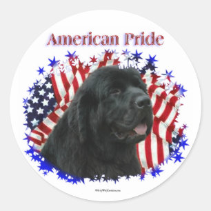 Newfoundland Pride Sticker Runt Klistermärke