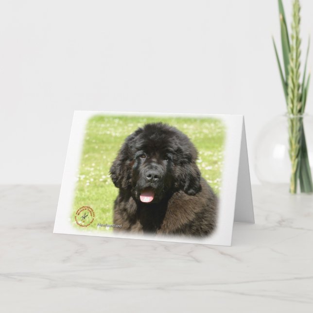 Newfoundland Puppy9T086D-104 Kort (Framsida)