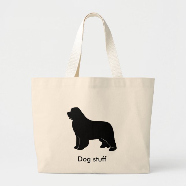 newfoundland silhouette jumbo tygkasse (Framsidan)