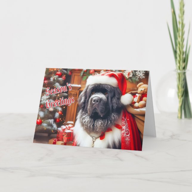 Newfoundland St Nicholas julkort Helgkort (Framsida)