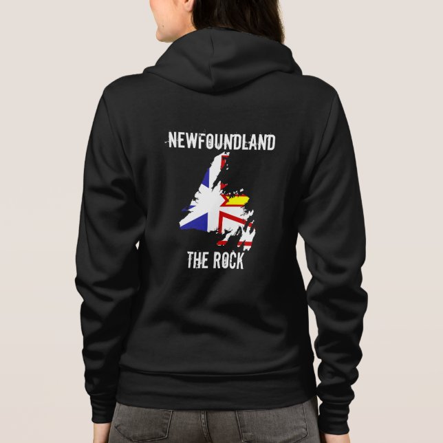 Newfoundland stenen på baksida av skjortan tee (Baksida)