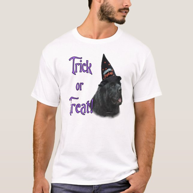 Newfoundland (svart) Trick Tee Shirt (Framsida)