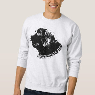 Newfoundland Sweatshirt Newfoundland Hund tröja