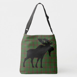Newfoundland Tartan moose Kor Bag Axelväska