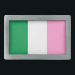 Newfoundland Tricolor flagga (Kanada)<br><div class="desc">Roman Catholic Star of the Sea Association flagga ("Newfoundland Tricolor"). Newfoundland Tricolor, eller Rosa, White och Grönt, är en inofficiell flagga i den kanadensiska provinsen Newfoundland och Labrador och anses av misstag ha varit en Flagga i officiellen Newfoundland och Labrador, eller mer allmänt på ön Newfoundland. Dess proportioner är 1:2...</div>