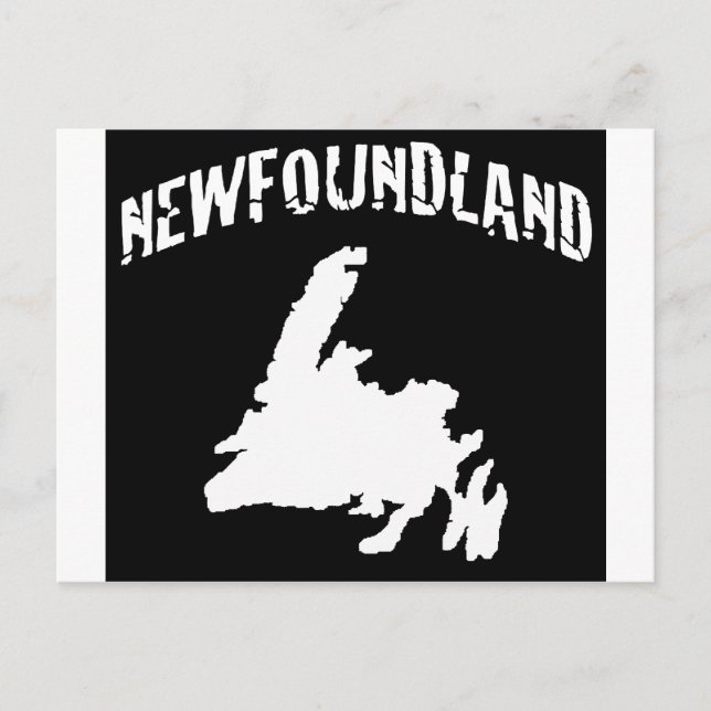 Newfoundland Vykort (Framsida)