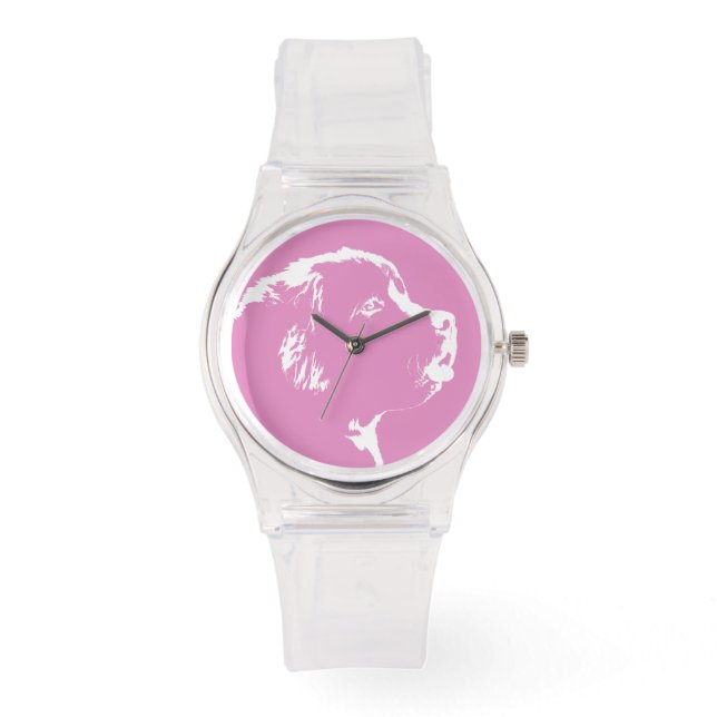 Newfoundlander Hund Watch Newfoundland Wrist Watch Armbandsur (Framsida)