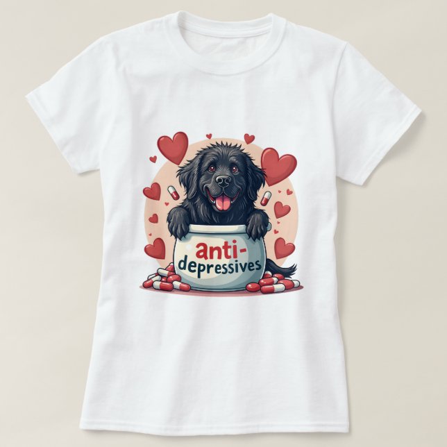 Newfoundlander T Shirt (Design framsida)