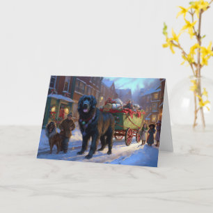 Newfoundlands julfirande kort