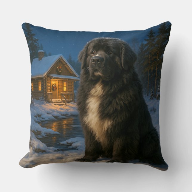 Newfoundlandsemester  kudde (Framsida)