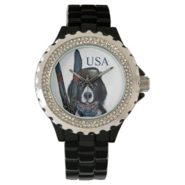 NEWFOUNDLANDSHUND ARMBANDSUR