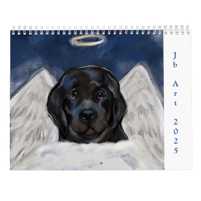 NEWFOUNDLANDSHUND  KALENDER (Baksida)