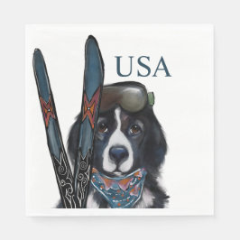 NEWFOUNDLANDSHUND PAPPERSSERVETT