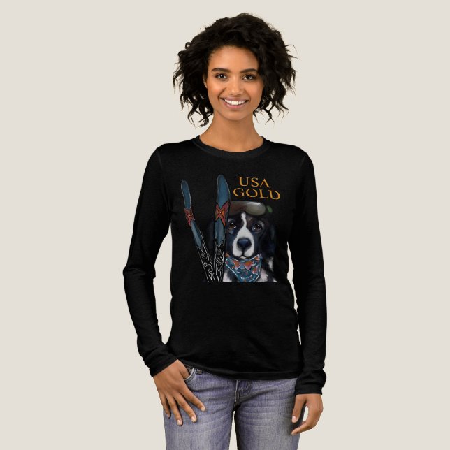 NEWFOUNDLANDSHUND  T SHIRT (Hel framsida)