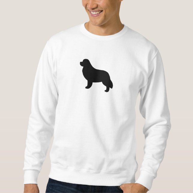 Newfoundlandssilhuett Sweatshirt (Framsida)