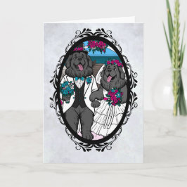 Newfy Kärlek (Valentine, Bröllop, årsdagen) blank Helgkort